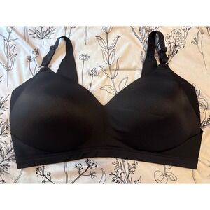Warner's FF No Side Effects Underarm & Back Smoothing Wireless Lift Bra 2X/3X